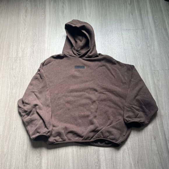Essentials Fear of God Hoodie - Heather Brown - Picture 1 of 7